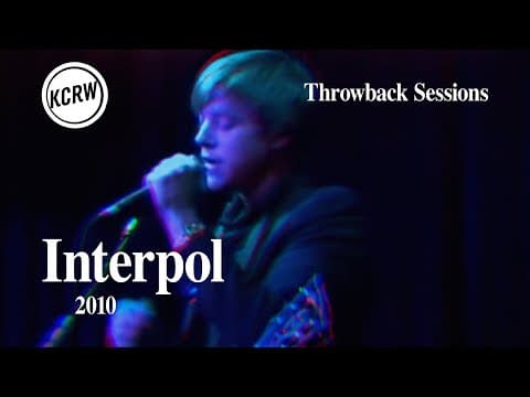Interpol - Radio Session - Santa Monica, CA (2010)